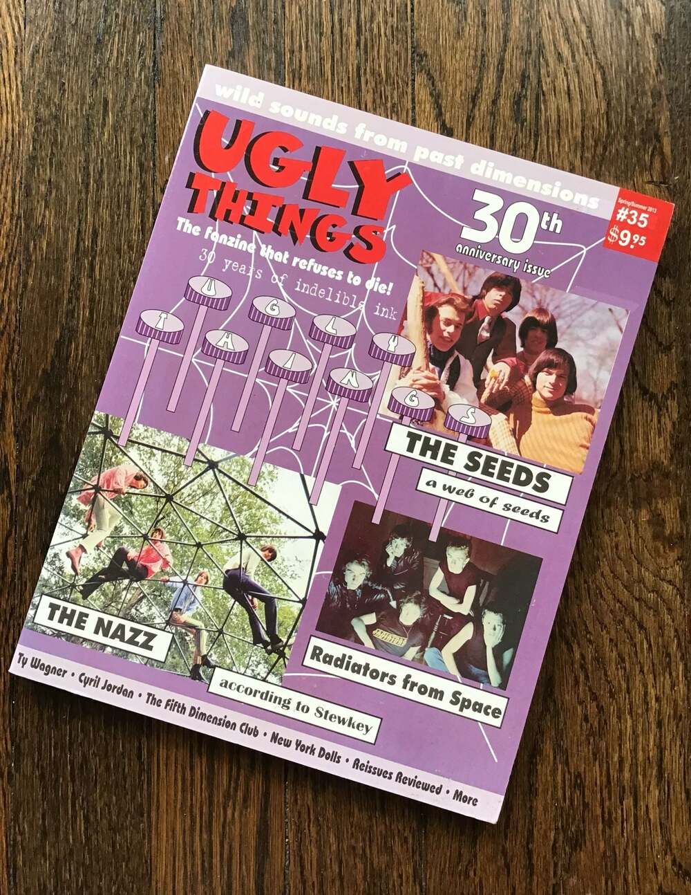 Ugly Things Magazine #35 Spring/Summer 2013 30th Anniversary The Seeds The Nazz